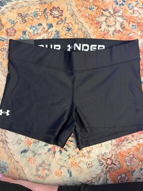 Under Armour Black Women's Performance Bike Shorts